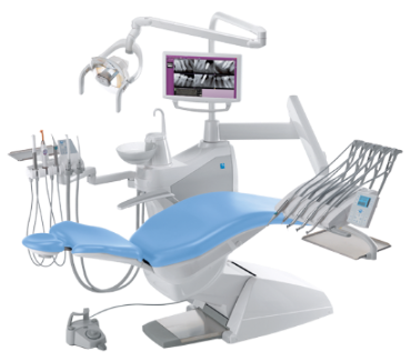 Stern Weber S200 Continental – стоматологическая установка с верхней подачей инструментов