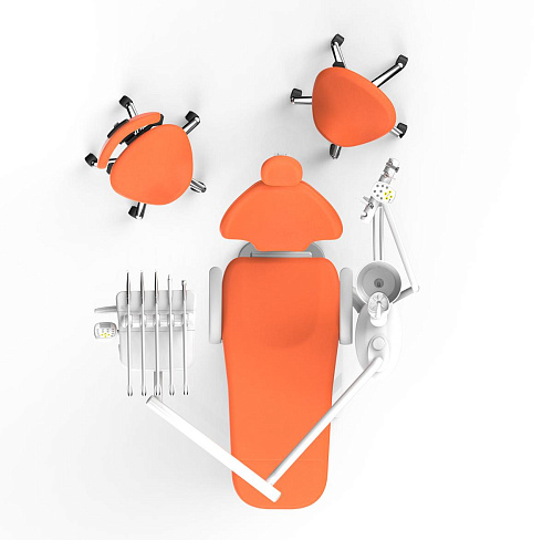 Ritter Ultimate - стоматологическая установка с верхней подачей инструментов