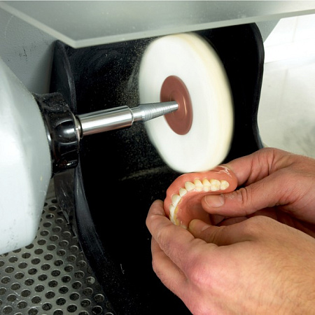 Renfert Circles folded - Круги складчатые (из бязи), полировальные, диаметр 100 мм, толщина 14 мм, 4 шт.